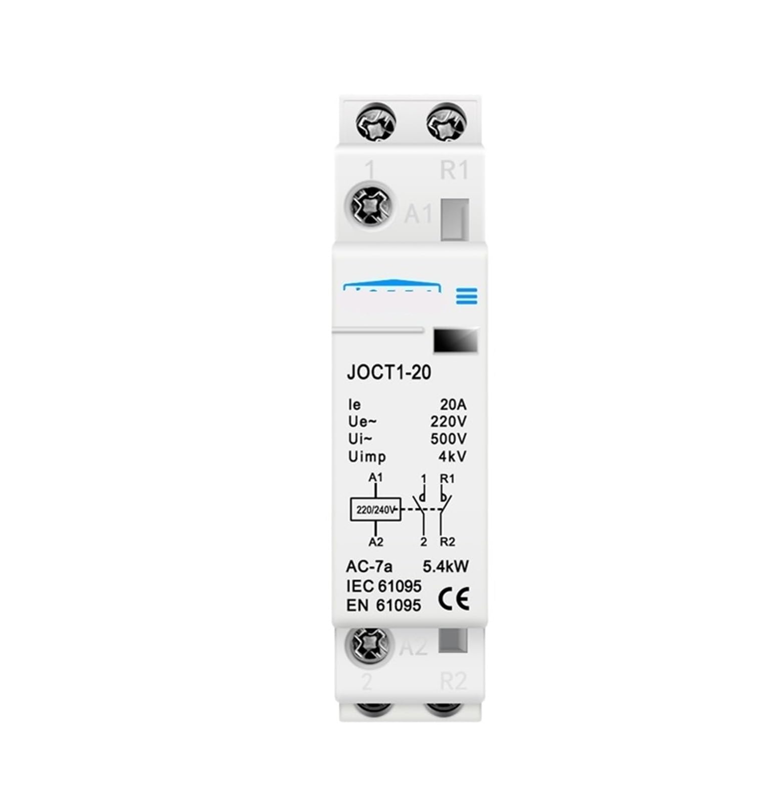 Contacteur domestique 2P 20A pour protéger les circuits de puissance - 3