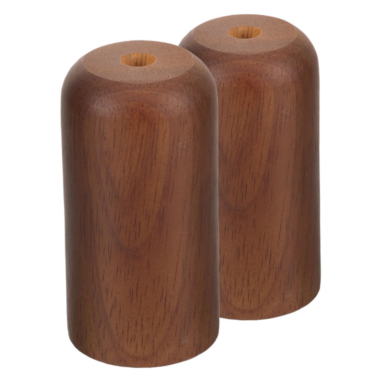 SEWACC 2pc Solid Wood Lamp Bases Diy Decorative Finials for Chandeliers Table Lamps