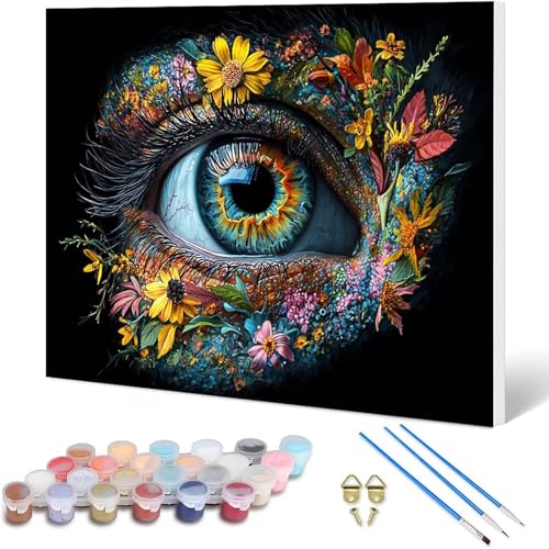 Paint by Numbers  G 80X60cm, l h DIYG fW^G  io[yCg S҂Ƒl - KpΏ CeA Ǐ z[fR[V -hjw25010O8