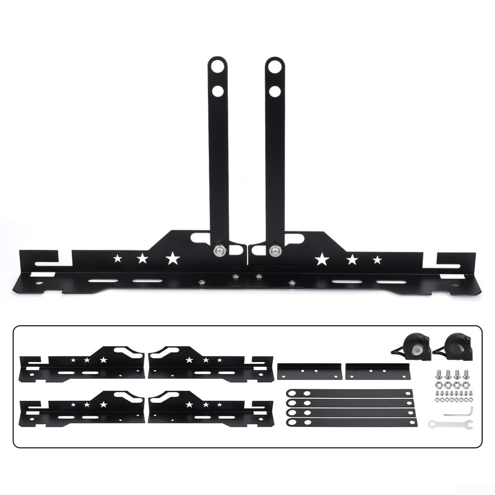 Kit di strumenti per allineamento a quattro ruote per manutenzione auto e camion con regolatore di livellamento pneumatici di precisione in colore nero