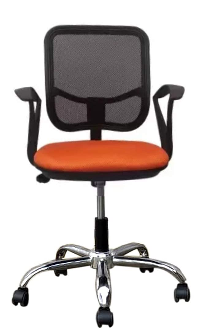 VIZOLT ; Simply Comfort! Royal Office Executive Chair with XW Handle and CB Base (Orange)