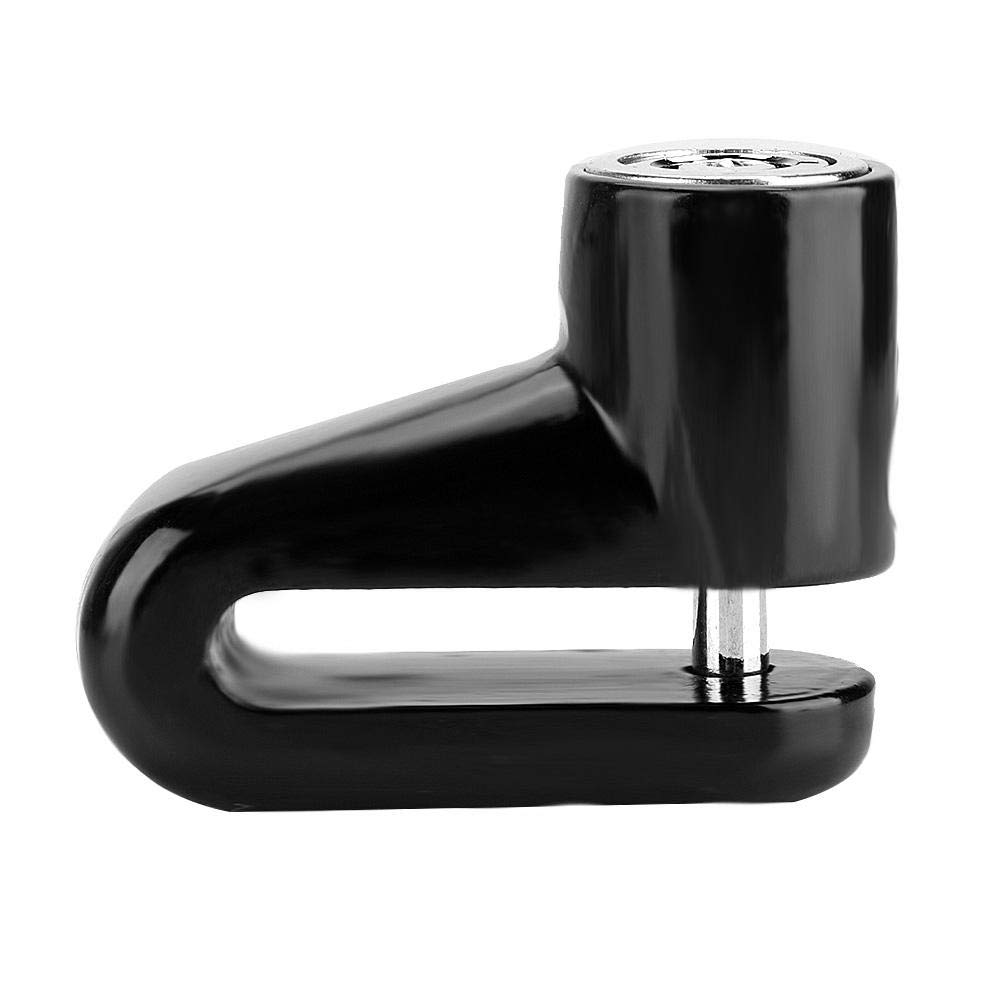 Sonew Bloqueo de Freno de Disco de Seguridad, Cerradura antirrobo del Rotor del Disco Pesado para la Motocicleta, Bicicleta(Black)