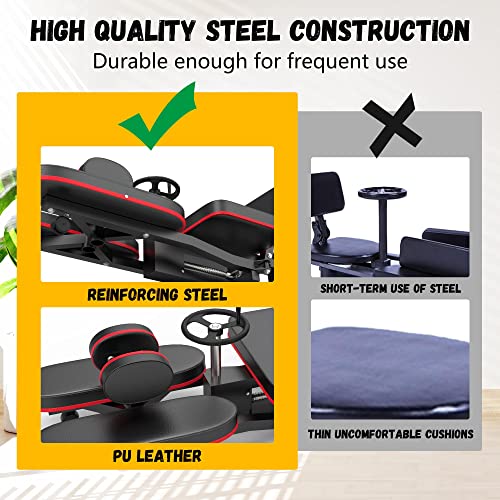 Rigel Leg Stretcher, 220Lbs Leg Stretch Machine, Heavy Duty Steel Frame Equipment Splits Machine, Leg Stretching Training Machine For Home Gym Split Machine Training Fitness #TOP2