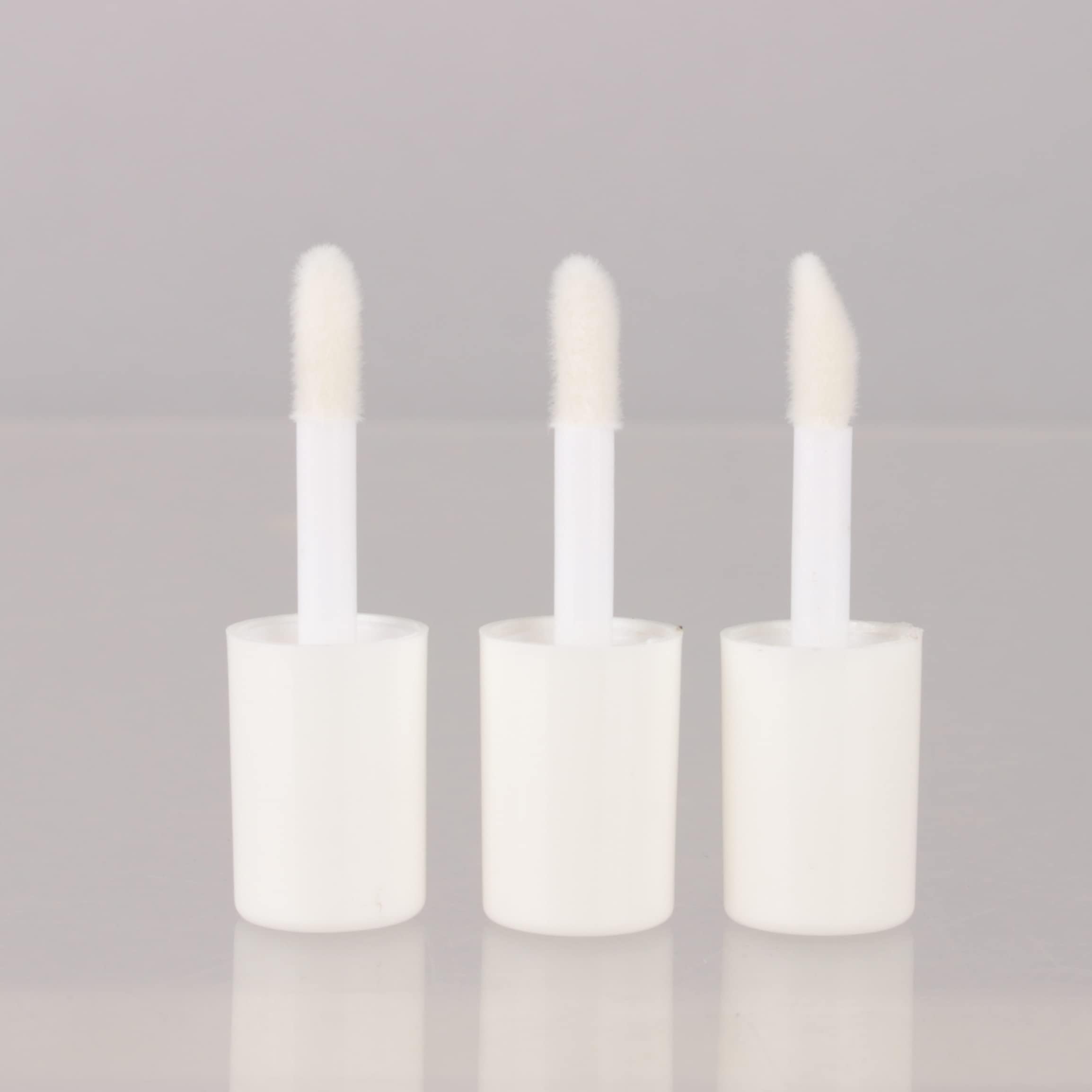 COSIDEA 10pcs Empty White 0.8ml mini lip gloss tubes Sample size lipgloss containers for sample sack lip oil DIY