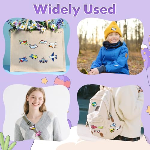 Image of Cute Pins Bulk, Funny Lapel Badge Pins Rubber Brooch Pins for Backpacks, Hats, Bags