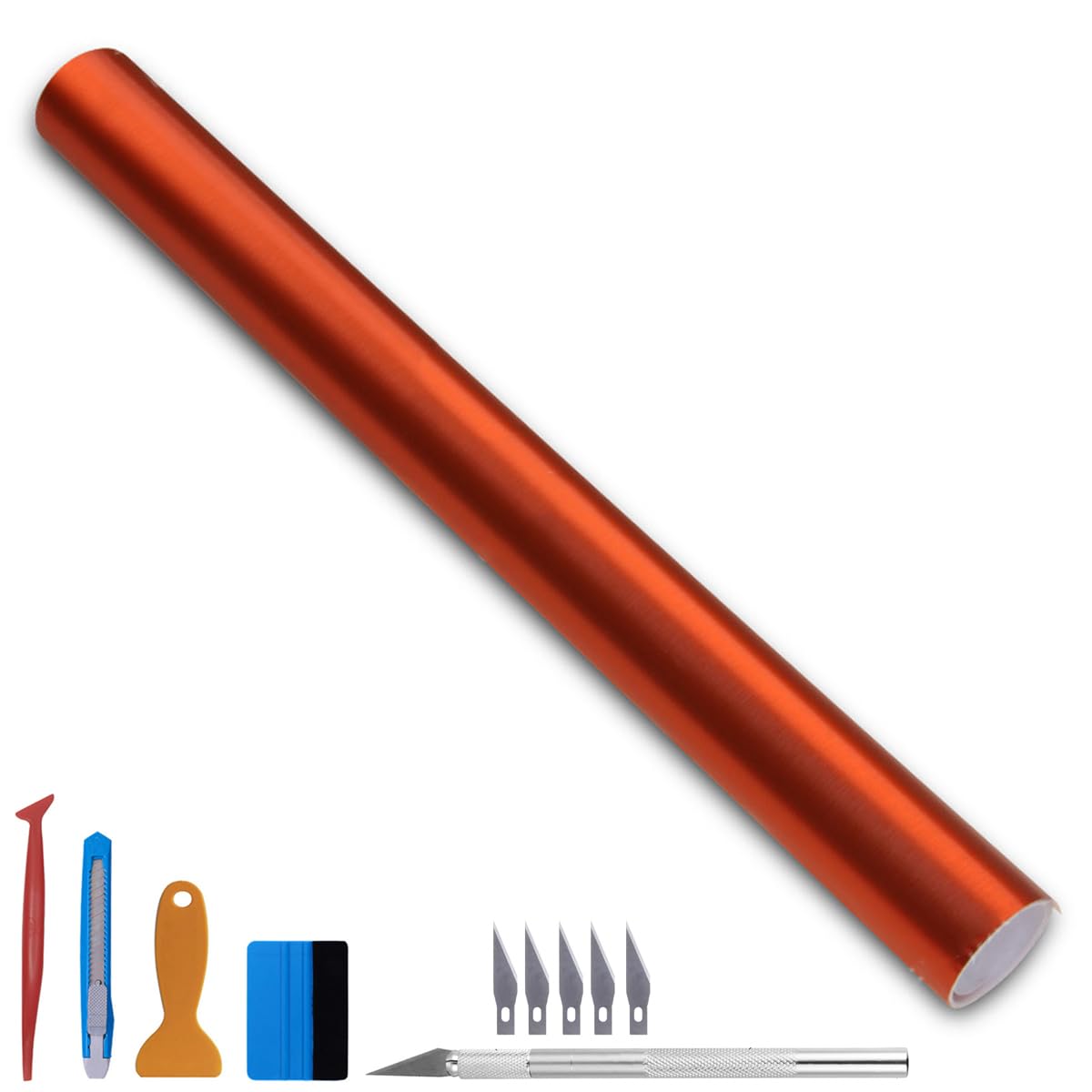 NewL 30 cm x 150 cm negro cepillado de acero inoxidable metálico película de envoltura de vinilo mate cromado cepillado para coche, hoja de pegatina para muebles de ordenador portátil de motor (negro) — view 10