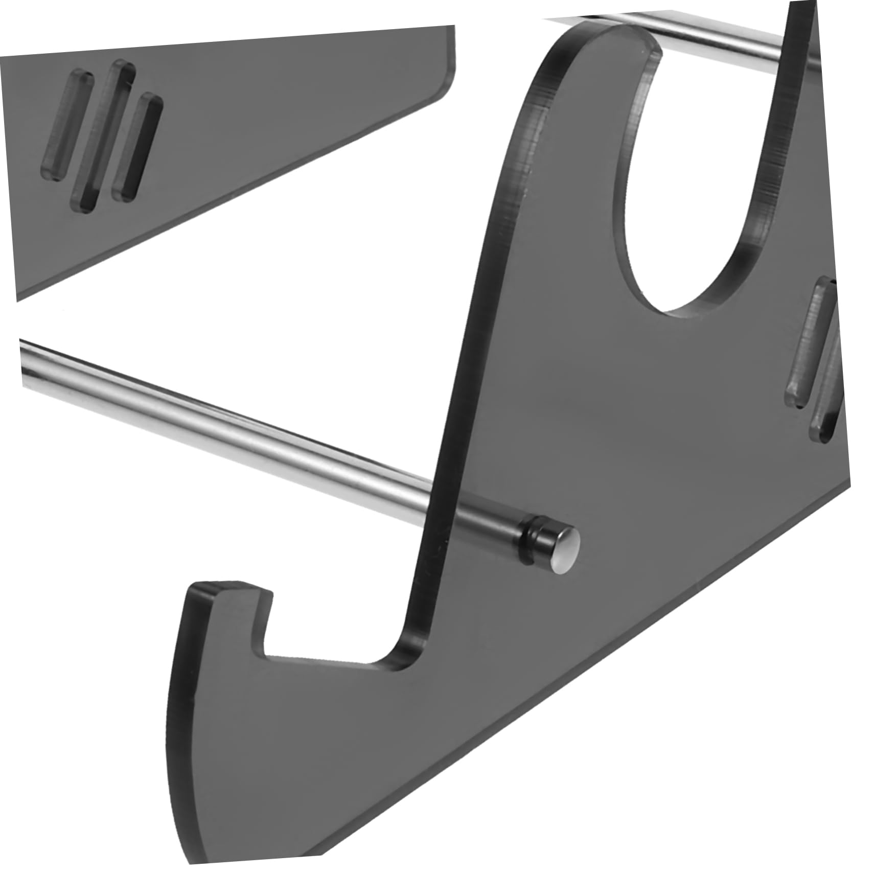 KALLORY Keyboard Holder Acrylic Tilted Display Stand for Less Hand Fatigue Easy to Use