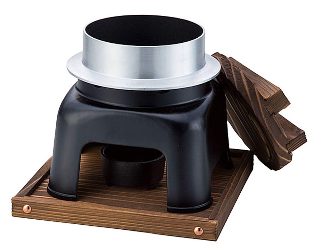 Amazon | ニュー釜めしカマドセット (内側フッ素加工) [ 約20 x 20 x