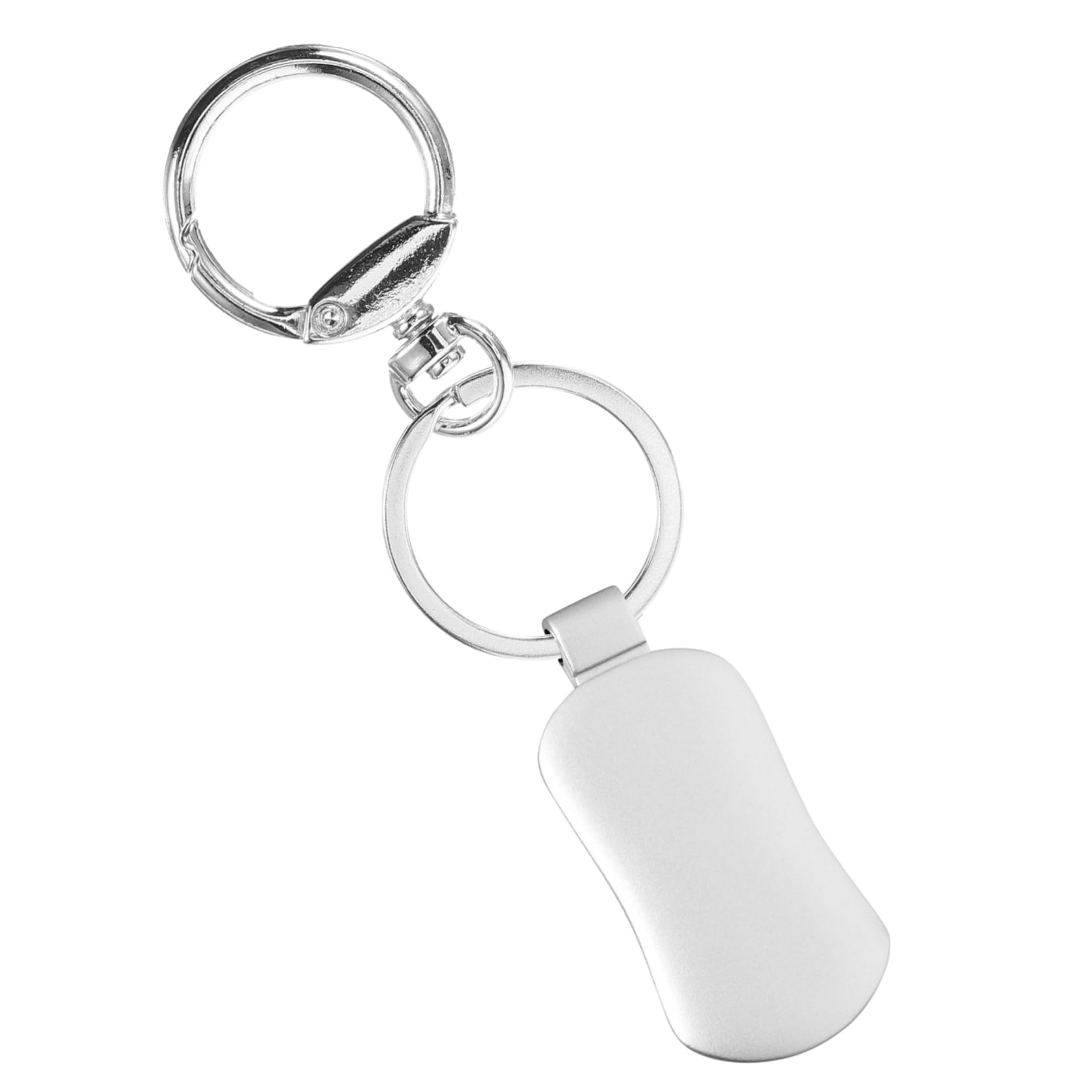 HOMSFOU 5 Set Portachiavi Metallo Zincato Clip Per Chiavi Fai Da Te Accessori Decorativi Pratici E Delicati Per Organizzazione Chiavi E Borse 10 Pezzi*5