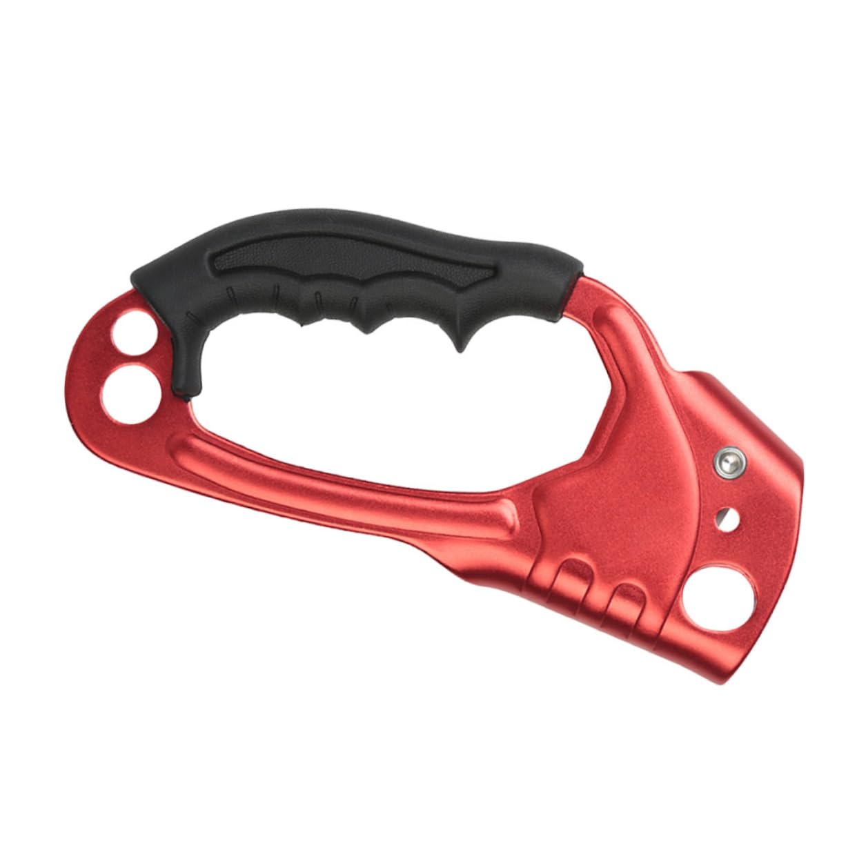 YARNOW Manual Device Rappelling Gear List Climbing Gear Rescue Equipment Handheld Riser Climbing Clamp Device Handled Mountaineer Equipment 8 Device Caving Hand Grasp Right Hand Grabbing