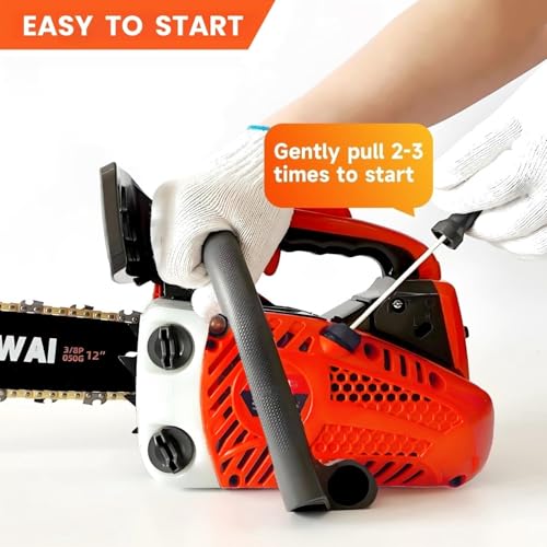 MILKIWAI 25.4CC Top Handle Chainsaw