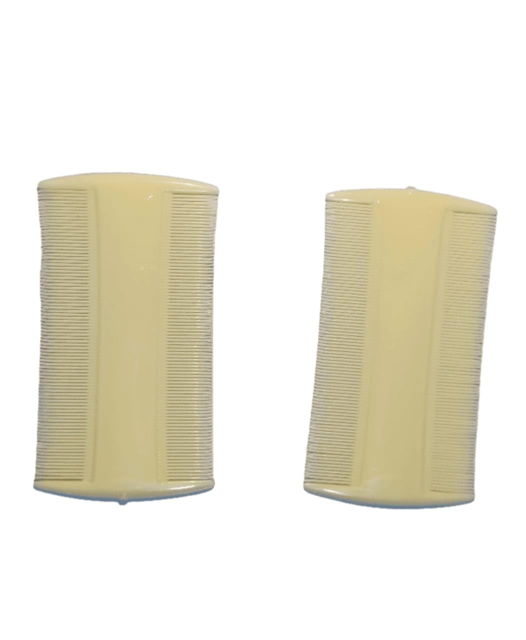 S,S Store Premium white lice comb Fine Tooth Dust Lice Clean Remove Plastic Lice Hair Combs pack of 2 Perfect For Lice Nits Eggs Bugs Removal From Hairs For Men Women Kids(10 CM)