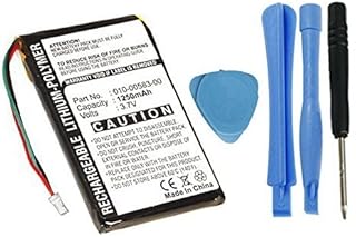 010-00583-00 Battery Replacement Compatible with Garmin Nuvi 700 710 710T 750 755 755T 760 760T 765 770 770T 775 785 GPS Navigation Units