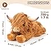Highland Cow Stuffed Animals, Microwavable Stuffed Animals Heating Pad for Cramps, Pain Stress Relief, Heatable & Coolable Lavender Scented Cow Plush Toy for Anxiety, Women Kid Bedtime Highland Cattle