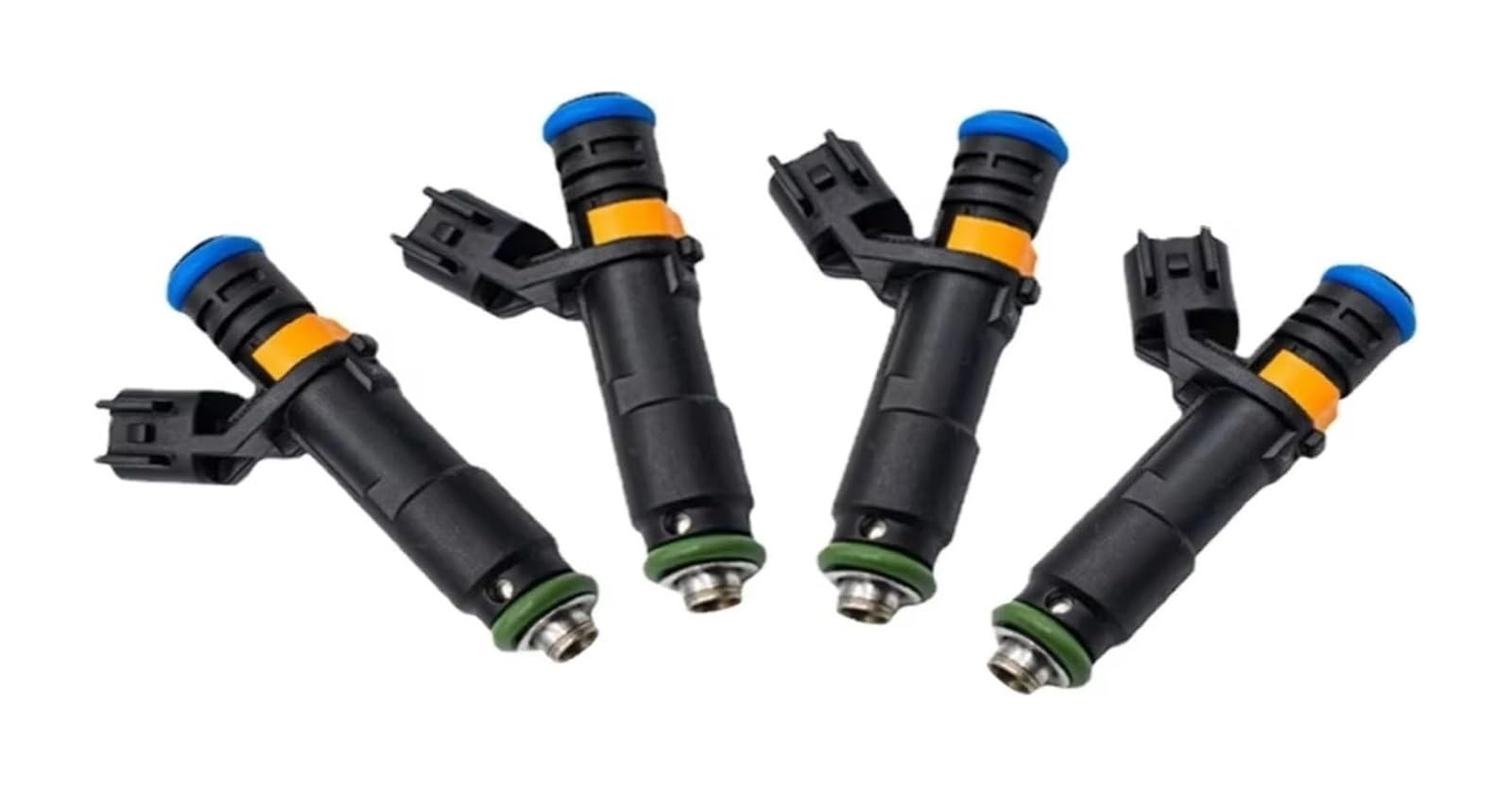 Petrol Fuel Injector for Dodge for Dart OEM 04593986AB 4593986AB 04593986AA 4 PCS Fuel Injector Exhaust
