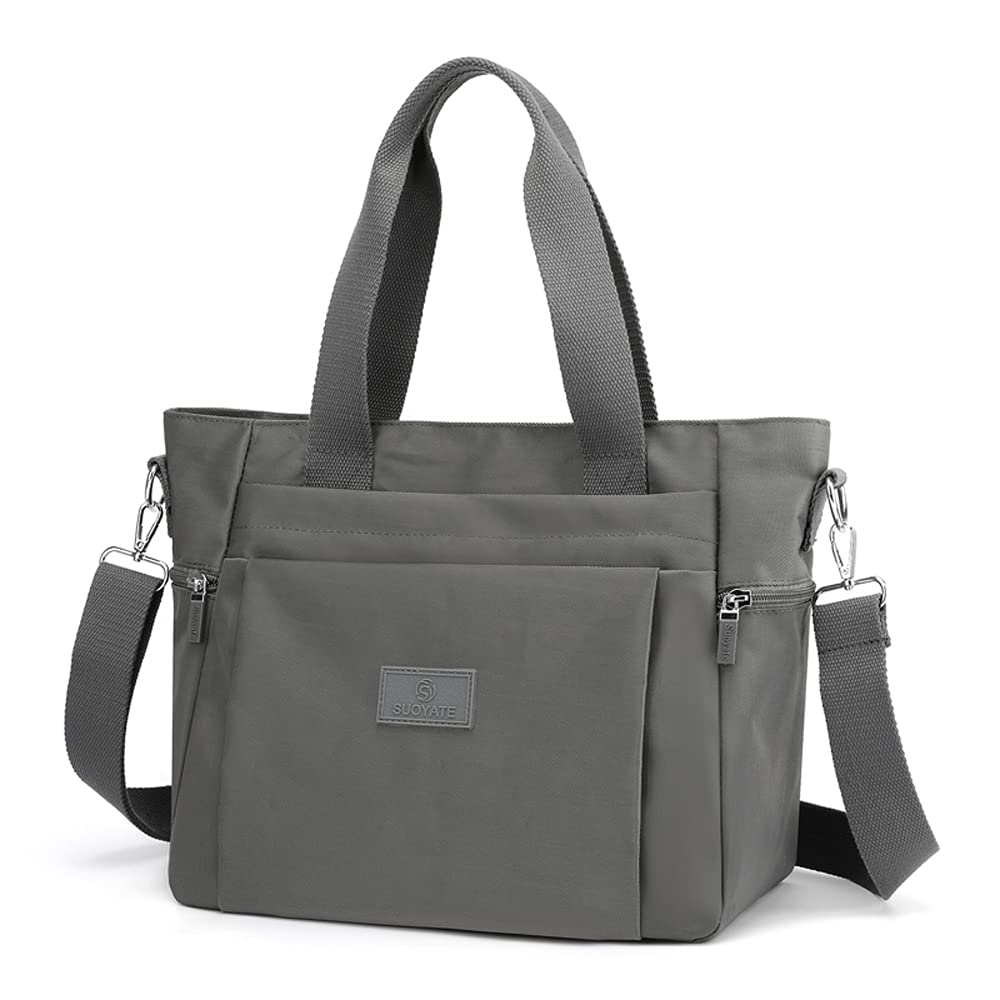 Women's Nylon Handbags Shoulder Bags Ladies Casual Top Handle Handbag Shopper Tote Purse