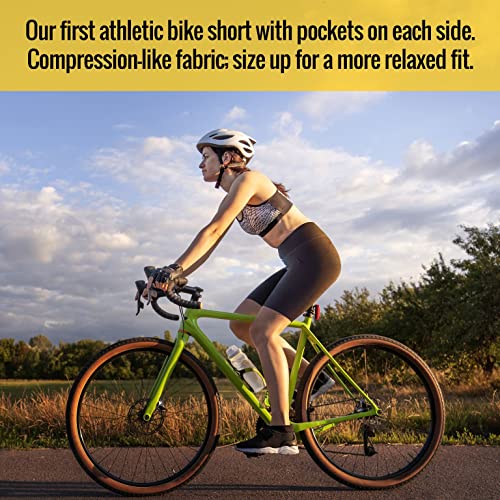 Maggie's Organic Cotton Blackout Base Layer Legging Shorts - Stretch Womens Workout Shorts #TOP1