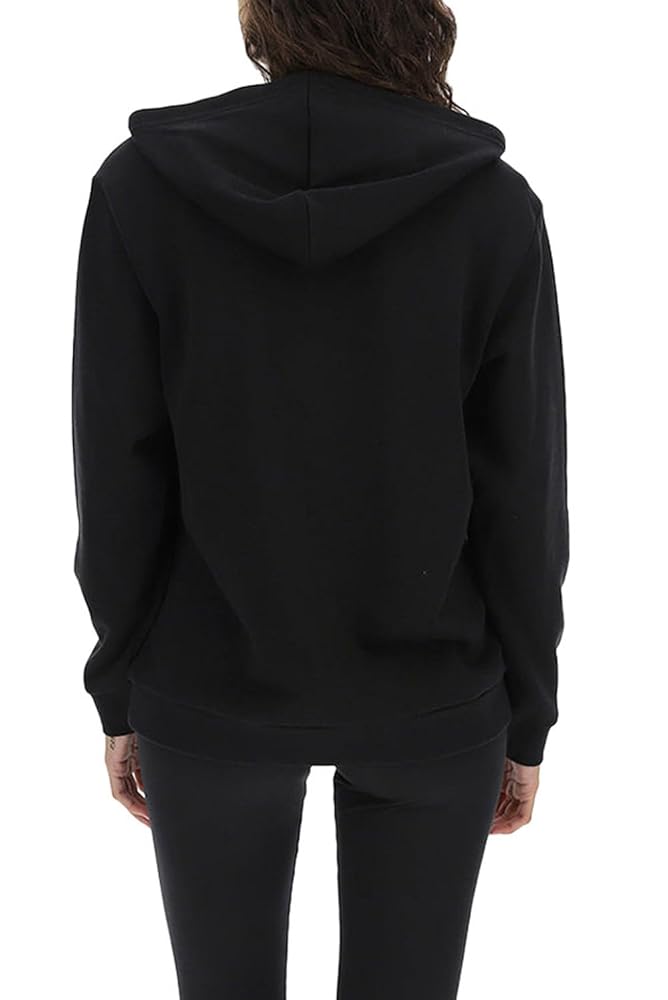 adidas Women's Brand Love Hoodie Sweatshirt, Black/White