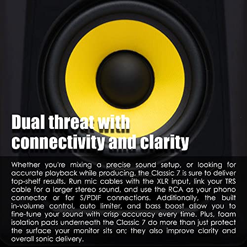 KRK Classic 7 Powered Two-Way Professional Studio Monitor