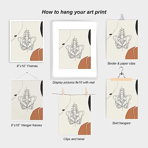 Heilkee Line Art Wall Decor Anatomy Posters Therapy Office Decor Abstract Boho Wall Art Minimalistic Room Decor thumb #4