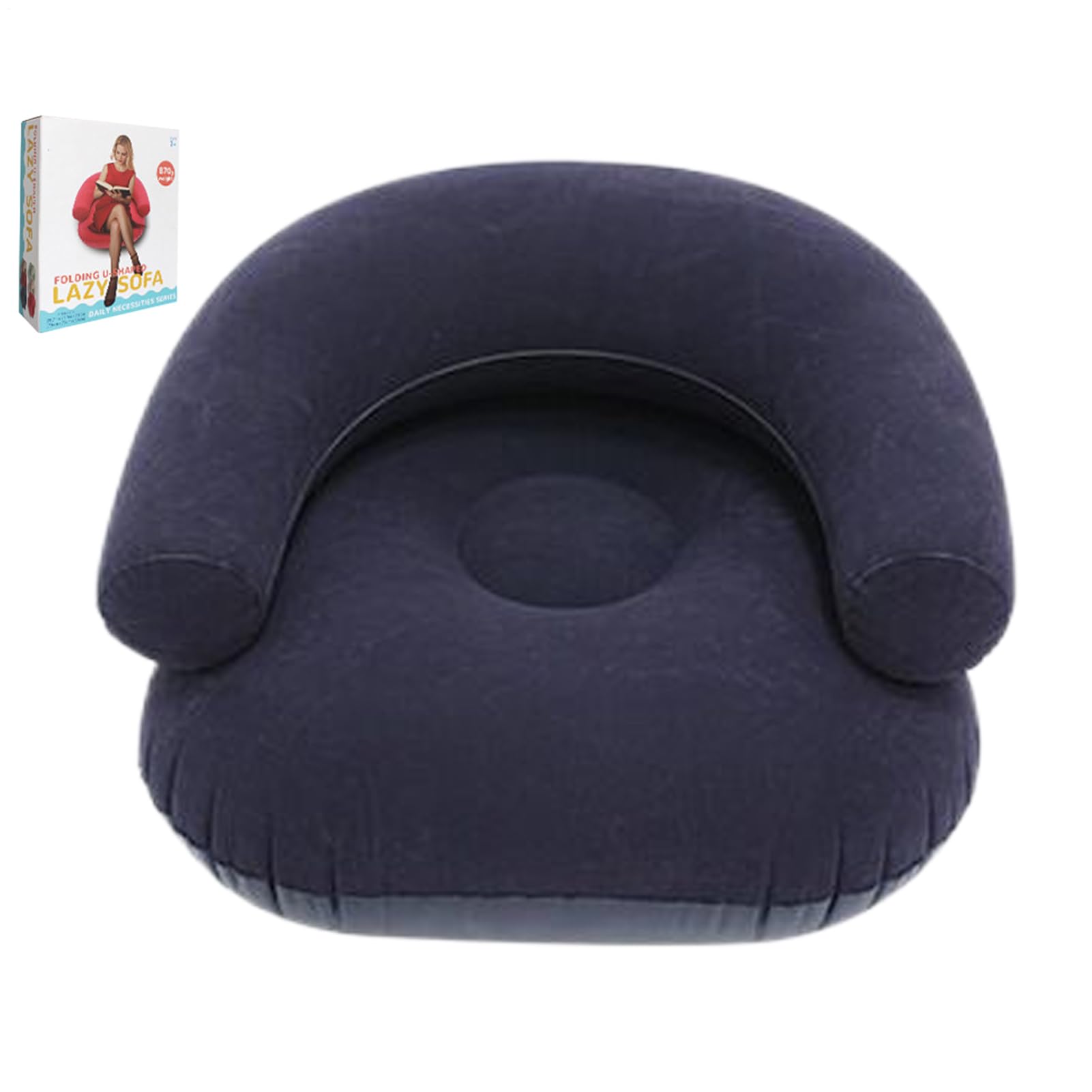 Sillón inflable para adultos que alivia la fatiga en salones