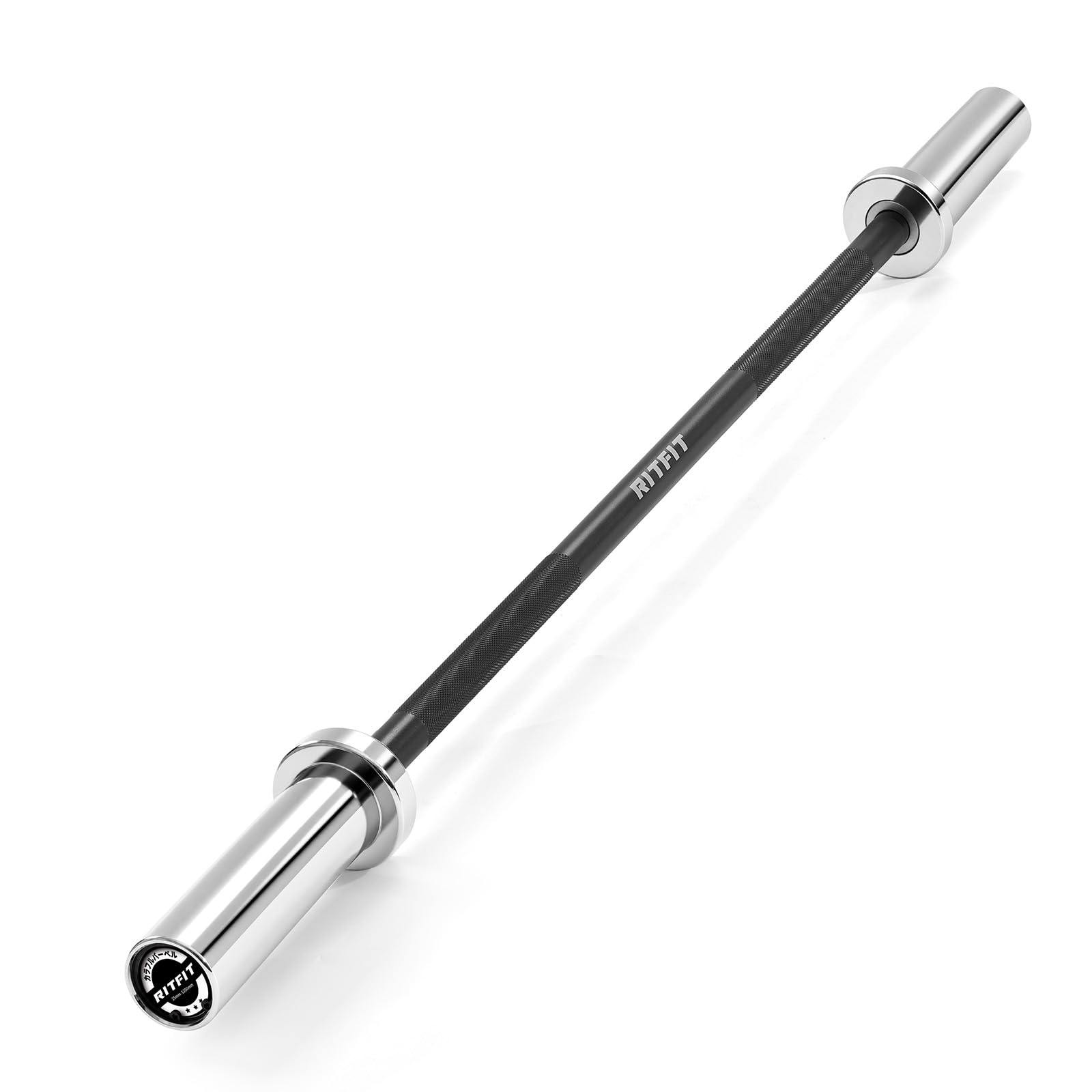Ritfit オリンピックバーベル 直径50mm 耐荷重900kg バーベルシャフト