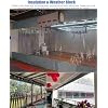 Patio Deck Pergola Vinyl Divider Curtain with Track, Push-pull ...