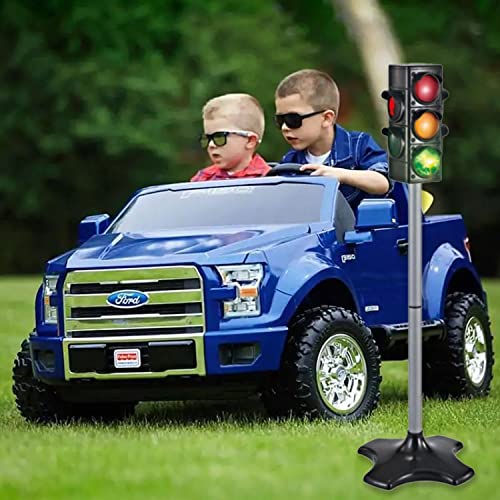 Ttantwfo Traffic Light Early Education Traffic Light Kids Children Traffic Lights Sign Kids Traffic Lamp Toy Stoplight Traffic Crosswalk Signal Light With Light & Sound (A) #TOP5