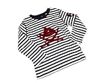 Lustiges gestreiftes Shirt für kleine Piraten