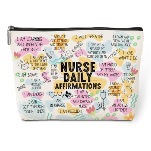 Daily Affirmations Makeup Bag