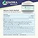 Sombra Warm Pain Relief Gel, Warm Relief for Arthritis and Chronic Pain Pre-Workout Muscle Rub Vegan Formula Free of Artificial Fragrances, Dyes, NSAIDs, Wax, Petroleum, Alcohol - 8oz Jar