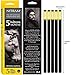 Nitram Charcoal X-Soft 8Mm Round Sticks 5/Pk