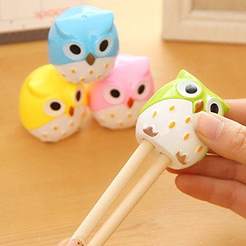 Polytree Kawaii Cartoon Owl Pencil Sharpener Cutter Knife Students' Gift Stationery #TOP2