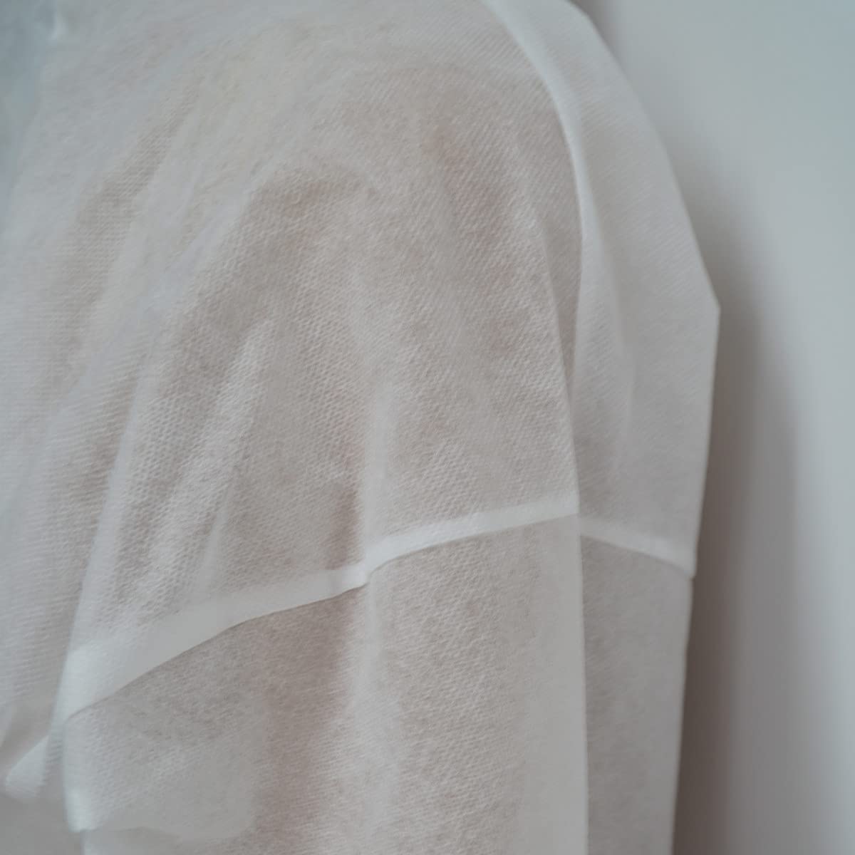 Lot de 10 combinaisons jetables avec capuche, combinaison de peintre, combinaison de protection en polypropylène taille L XL XXL XXXL couleur blanche