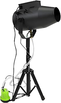 Party Foam Cannon, Foam Machine For Party With 6-10M Distance And 80㎡ Coverage Stage Bubble Blower For Backyard, Pool, Outdoor Events, Birthdays, Celebrations & Partys(Black)
