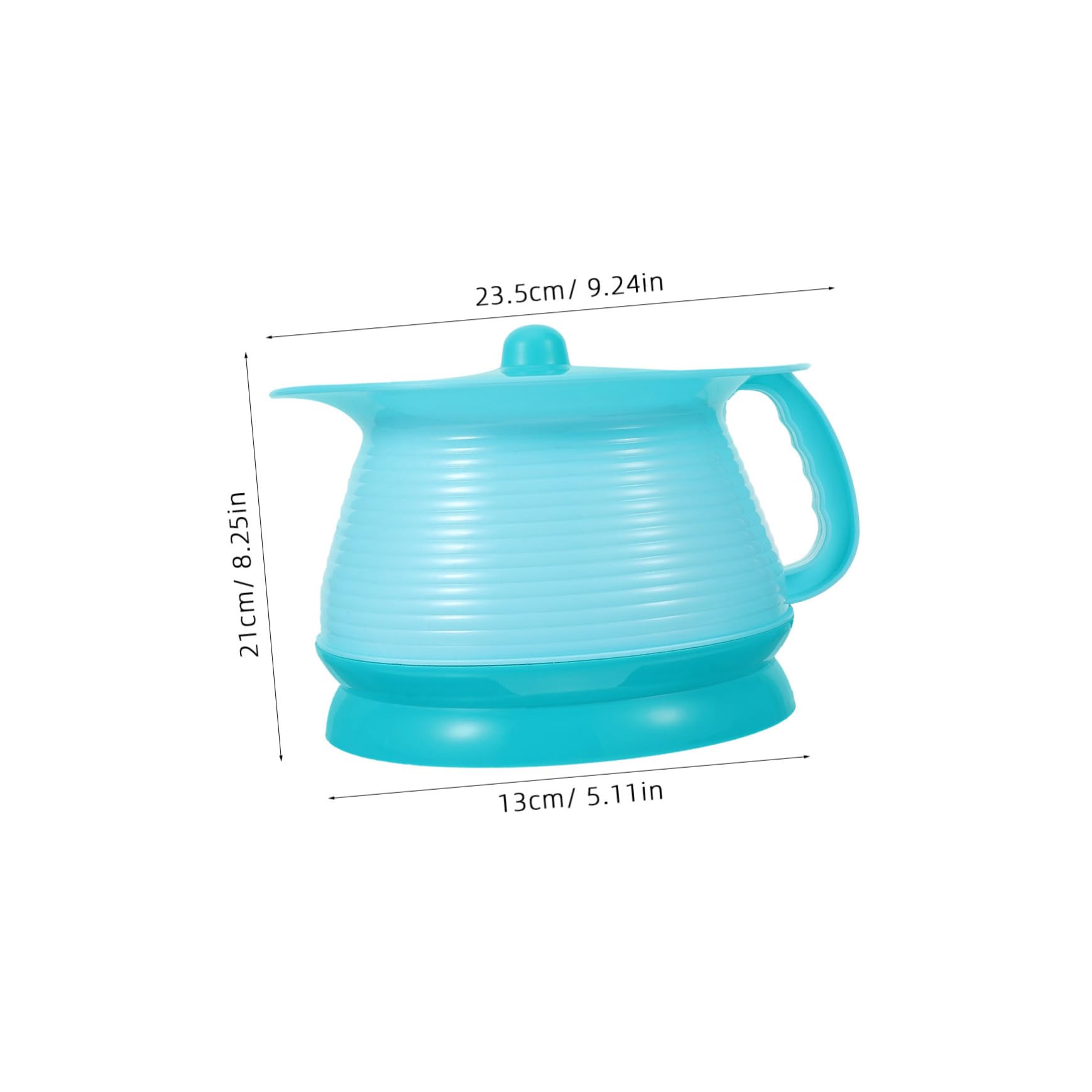 SUPVOX Compact Portable Urinal Boys and Girls Urinal Lid Male Urinal for Boys Travel Potty Sturdy Plastic Chamber Pot Easy to Clean for Home Travel Emergencies