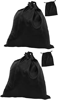 ibasenice 2 Peças Saco De Armazenamento De Lata De Lixo Molhado E Seco Saco De Fraldas Lata De Lixo De Pano Balde De Fraldas Pálido Saco De Armazenamento De Roupas Íntimas De Viagem