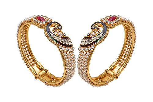 Image of JDX Gold Plated Adjustable Gand Bracelet for Girl & Women