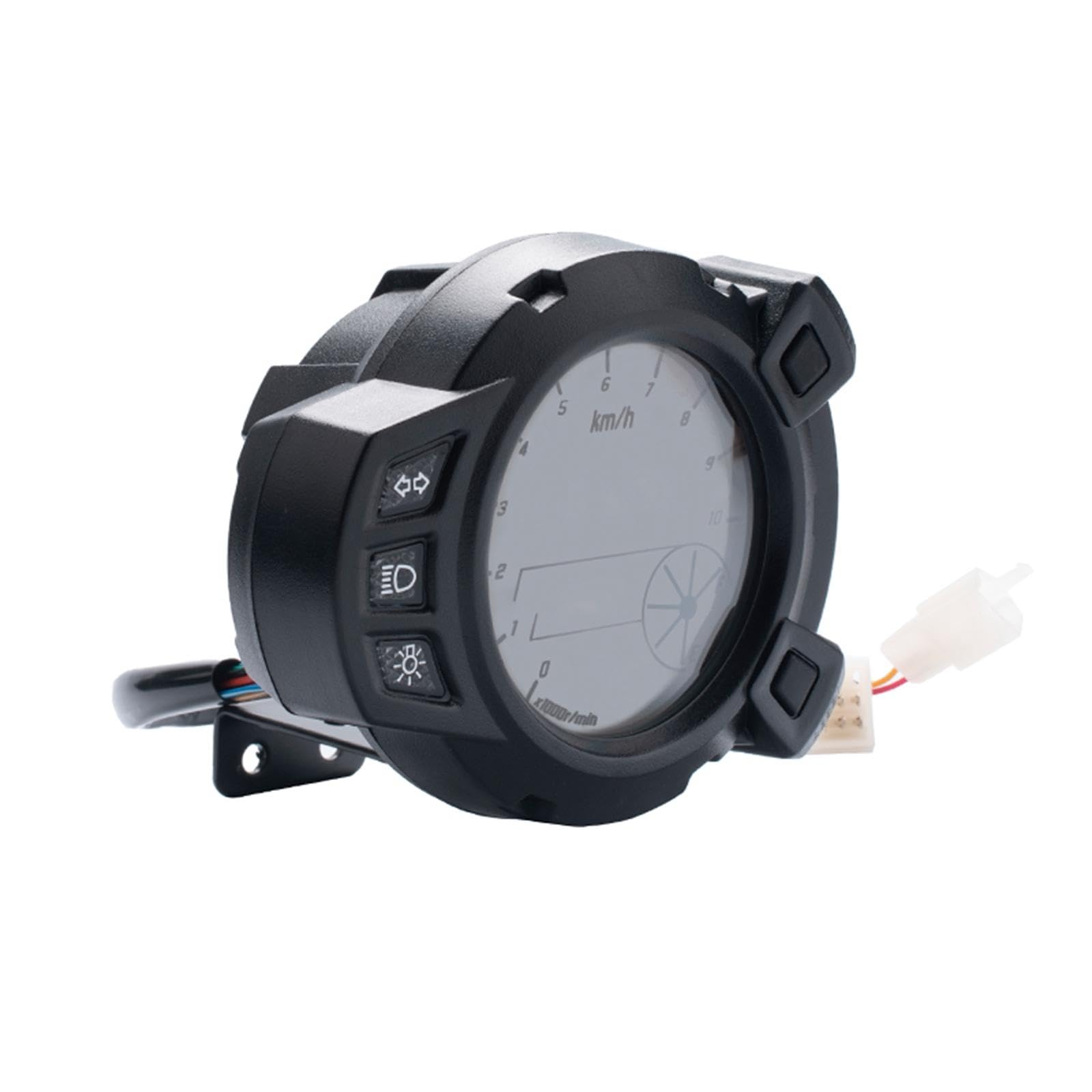 Tachimetro Contachilometri Digitale Strumento Odometro Multifunzione Display Ampio Resistente Protezione Basso Consumo Adatto per