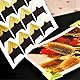 Bailinks Selbstklebende Fotoecken [240 Stück, 10 Blatt] – 5 Farben, Transparent & Wiederverwendbar – Für Fotoalben, Scrapbooks, DIY Journale, Speicherbücher – Klebefrei & Rückstandslos‌