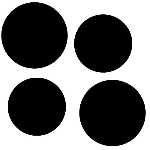 Kerixi Electric Stove Burner Covers Range Top (Black)