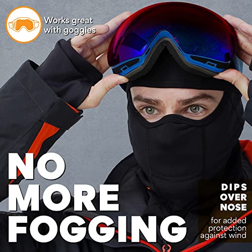 GearTOP ski mask Balaclava The only SweatWicking ski Balaclava face