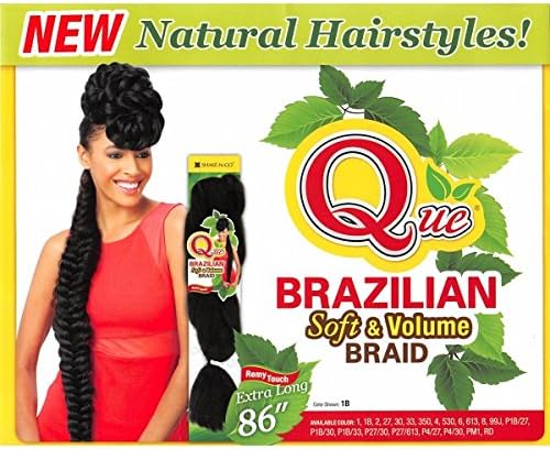 Shake-N-GO Que Brazilian Soft & Volume Braid (1) by Que Products