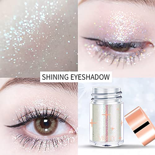 Singove Fine Glitter, Body Glitter, 15 Assorted Color Arts And Craft Glitter, Eyeshadow Makeup Nail Art Pigment Glitter, Glitter For Slime (M, M) #TOP7