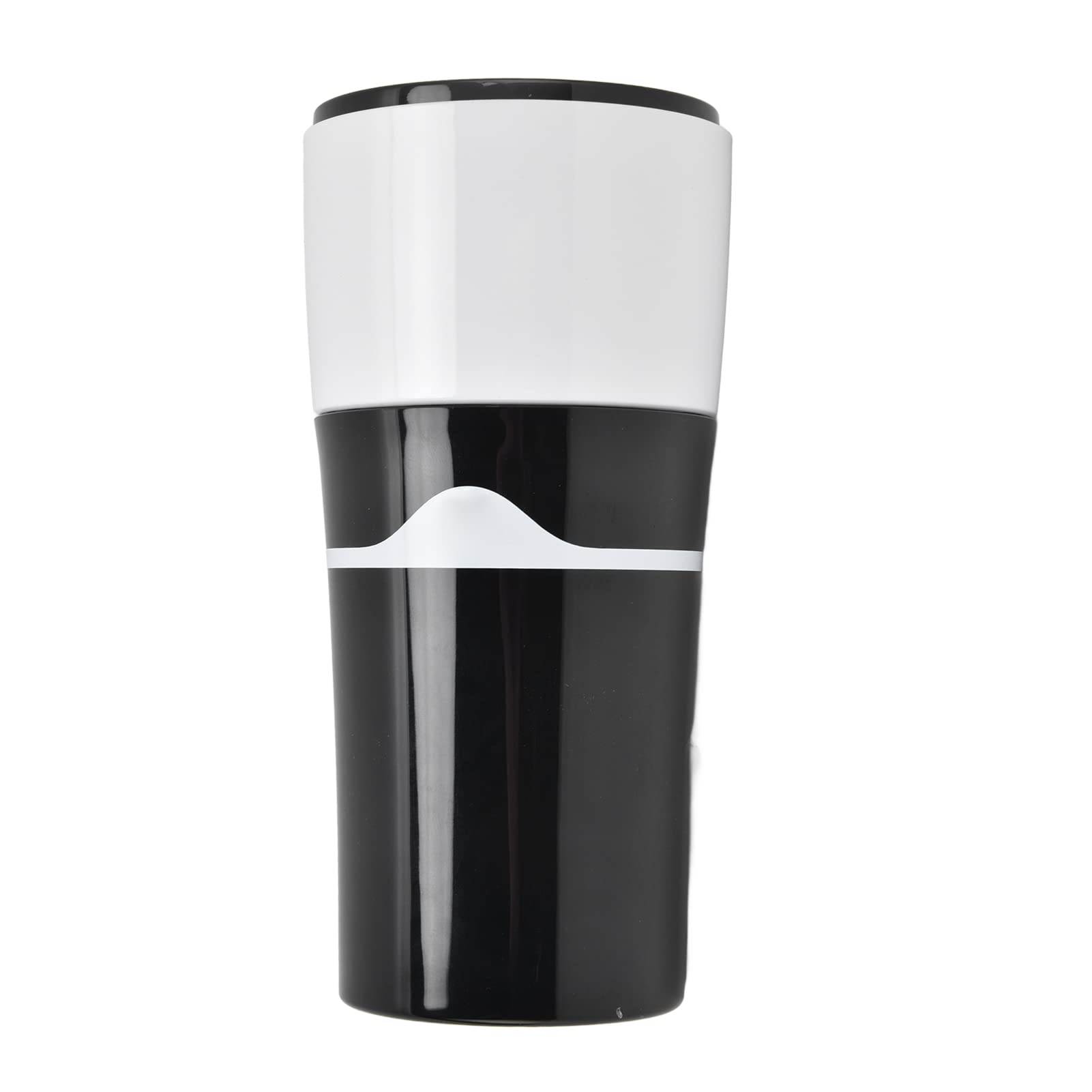 450ml Portable D Coffee Maker Travelling D Coffee Machine for K Cup SBlack White for Home Use, Multifunctional Accessory (Black White)