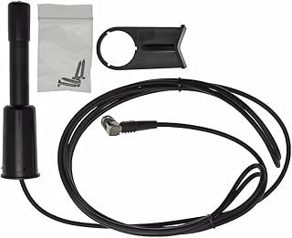Scantronic 797REUR-00 - Antena colineal de 1/2 onda completa para sistema intruso con 3 m de cable coaxial, color negro