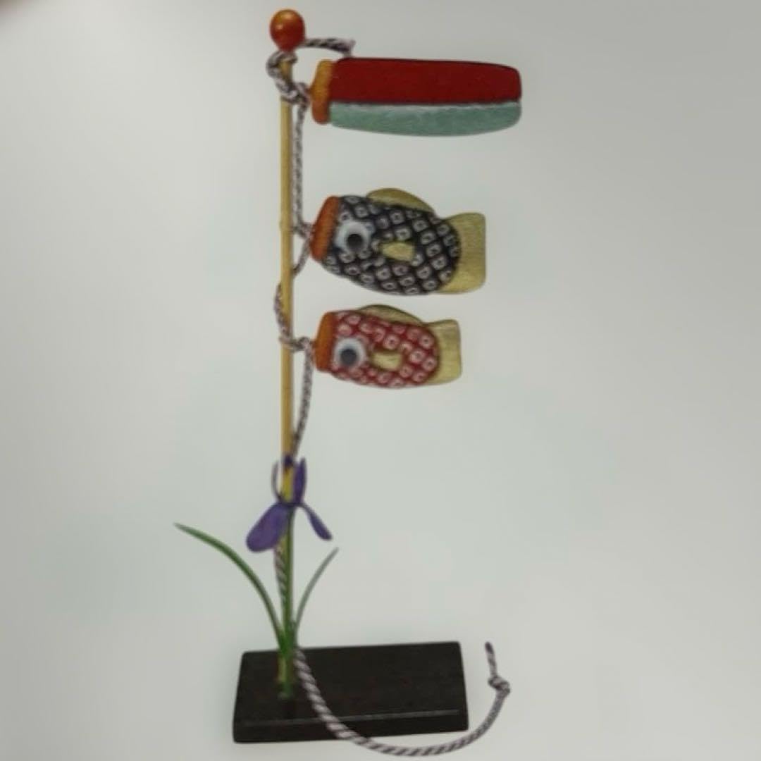 木目込人形❉かわいい男の子❉鯉のぼり❉セット❉ 木目込み人形キット 豆鯉のぼり 木目込人形❉かわいい男の子❉鯉のぼり