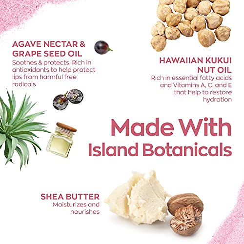 Cruelty-Free And Paraben-Free Lip Treatment To Soothe Dry Lips By Hanalei – Made With Kukui Oil, Shea Butter, Grapeseed Oil – Made In Usa – Mauve Pink Tint – Full Size (15G/15Ml/0.53Oz) #TOP5