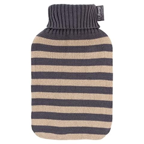 Fashy Wärmflasche 2,0 L mit Strickbezug Cover