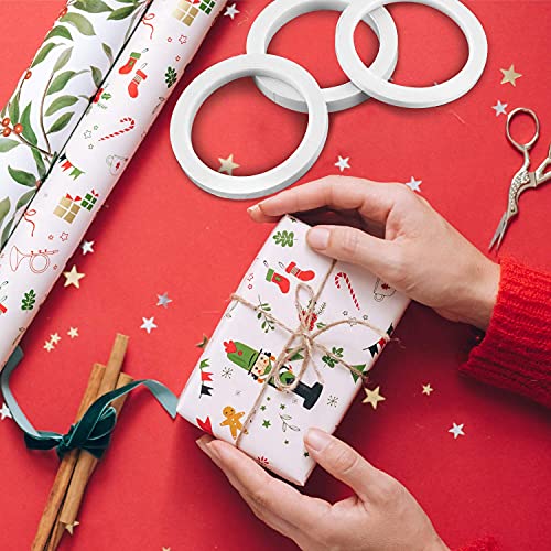 Double-Sided Tape For Arts, Crafts, Photography, Scrapbooking, Tear-By-Hand, Paper Backing (6 Rolls) (Width: 6Mm/ 9Mm/ 12Mm/ 15Mm) #TOP7